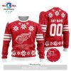 NHL Edmonton Oilers 2024 Christmas Design Sweater