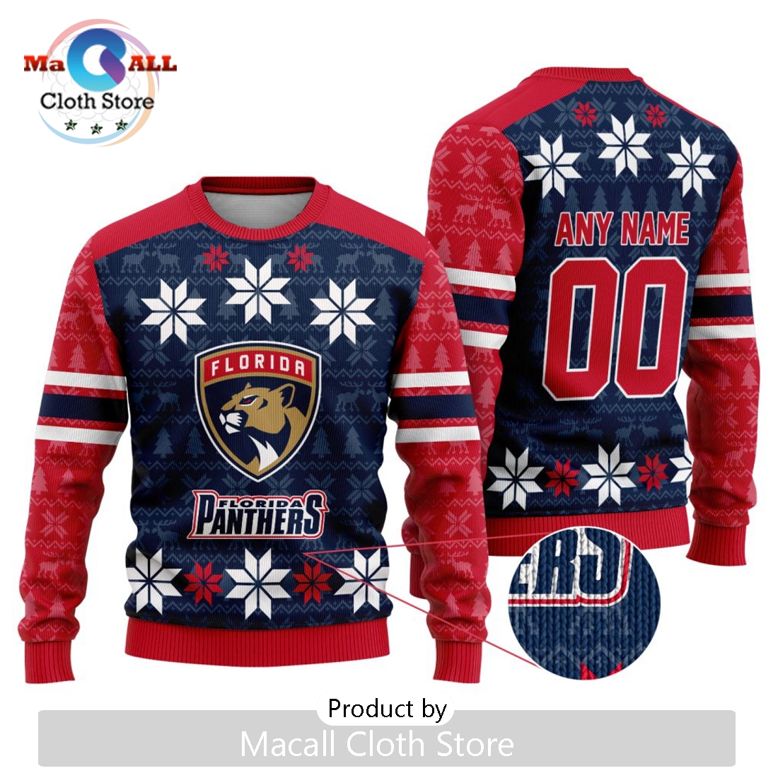 NHL Florida Panthers 2024 Ugly Sweater For Christmas
