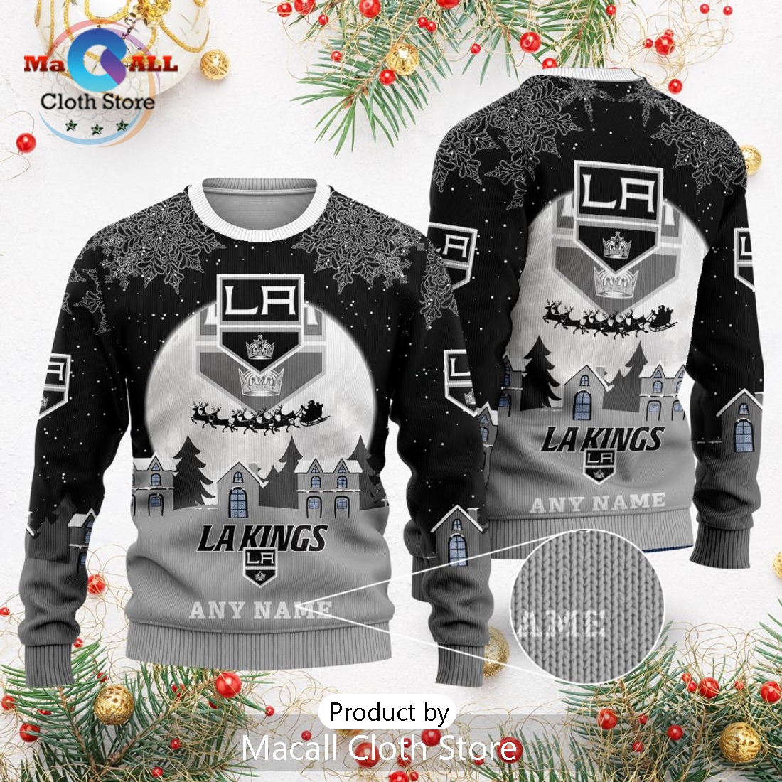 NHL Los Angeles Kings 2024 Christmas Sweater