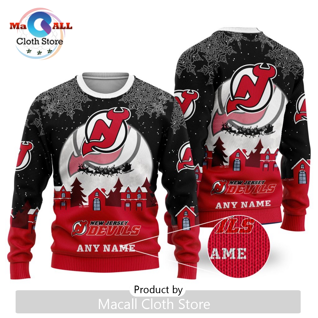 NHL New Jersey Devils 2024 Christmas Sweater