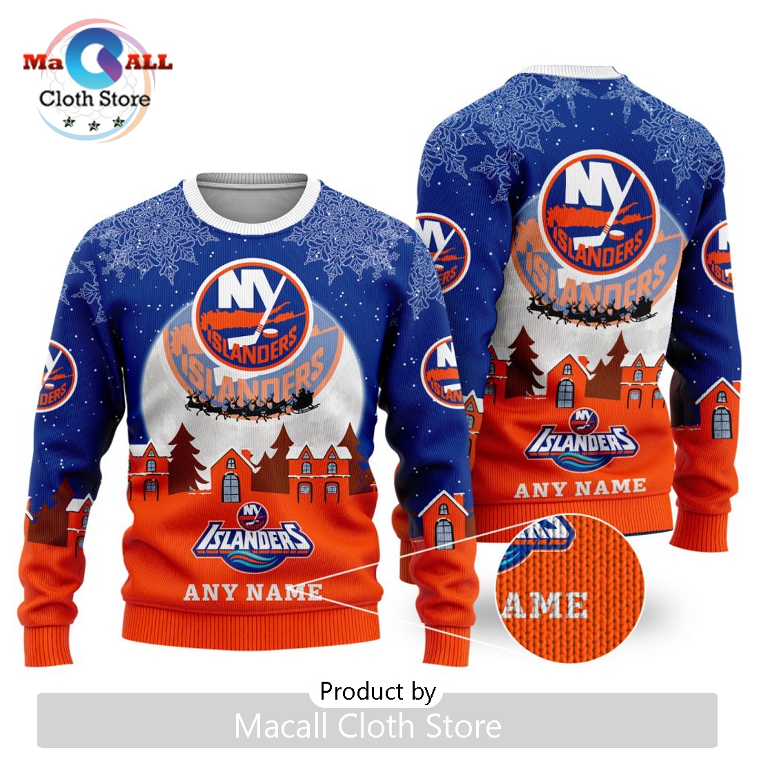 NHL New York Islanders 2024 Christmas Sweater