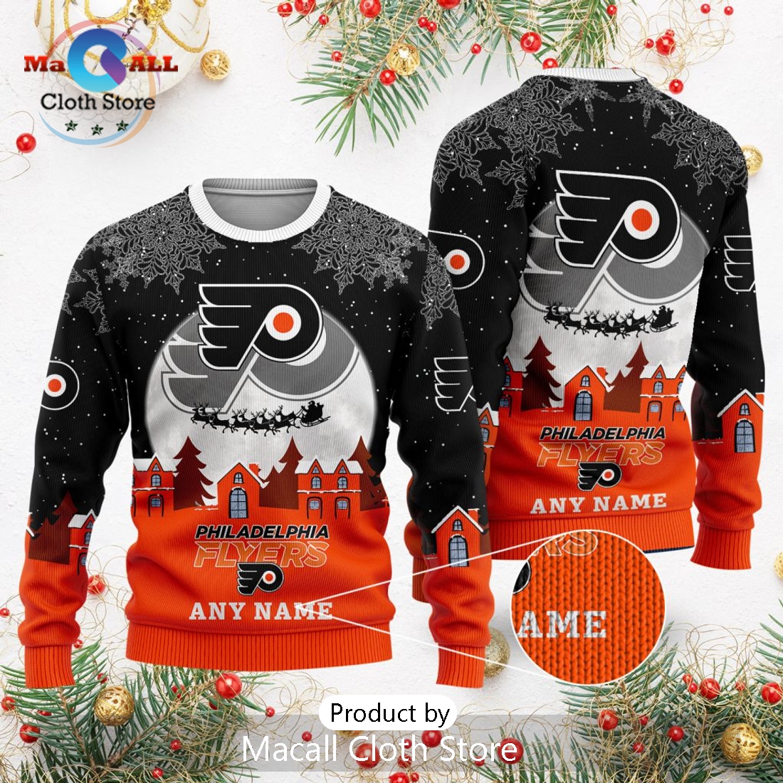 NHL Philadelphia Flyers 2024 Christmas Sweater