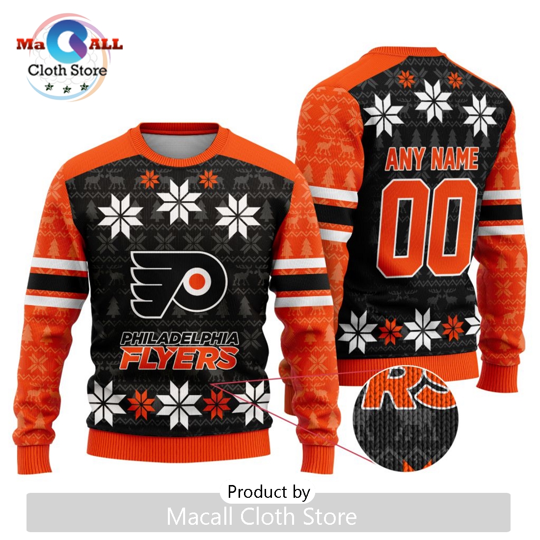 NHL Philadelphia Flyers 2024 Ugly Sweater For Christmas
