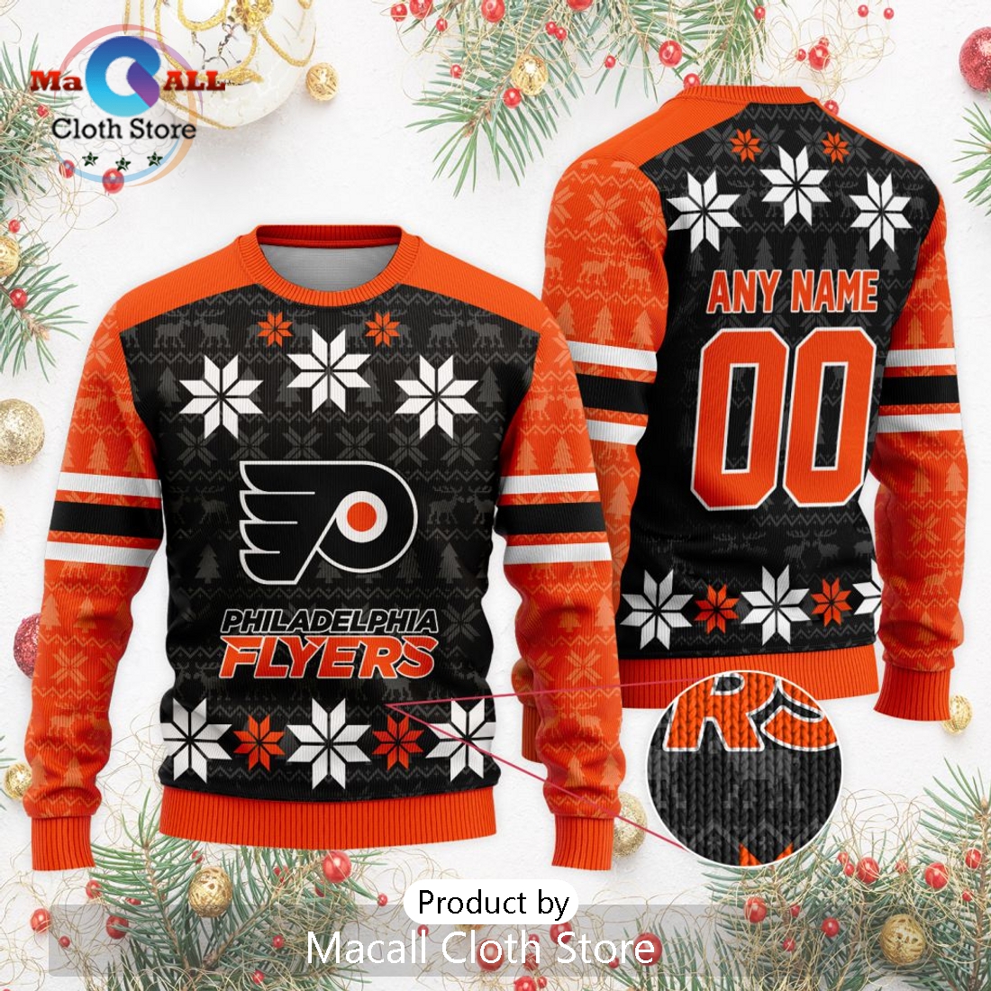 NHL Philadelphia Flyers 2024 Ugly Sweater For Christmas