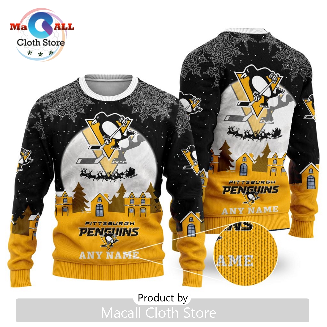 NHL Pittsburgh Penguins 2024 Christmas Sweater NHL Pittsburgh Penguins 2024 Christmas Sweater