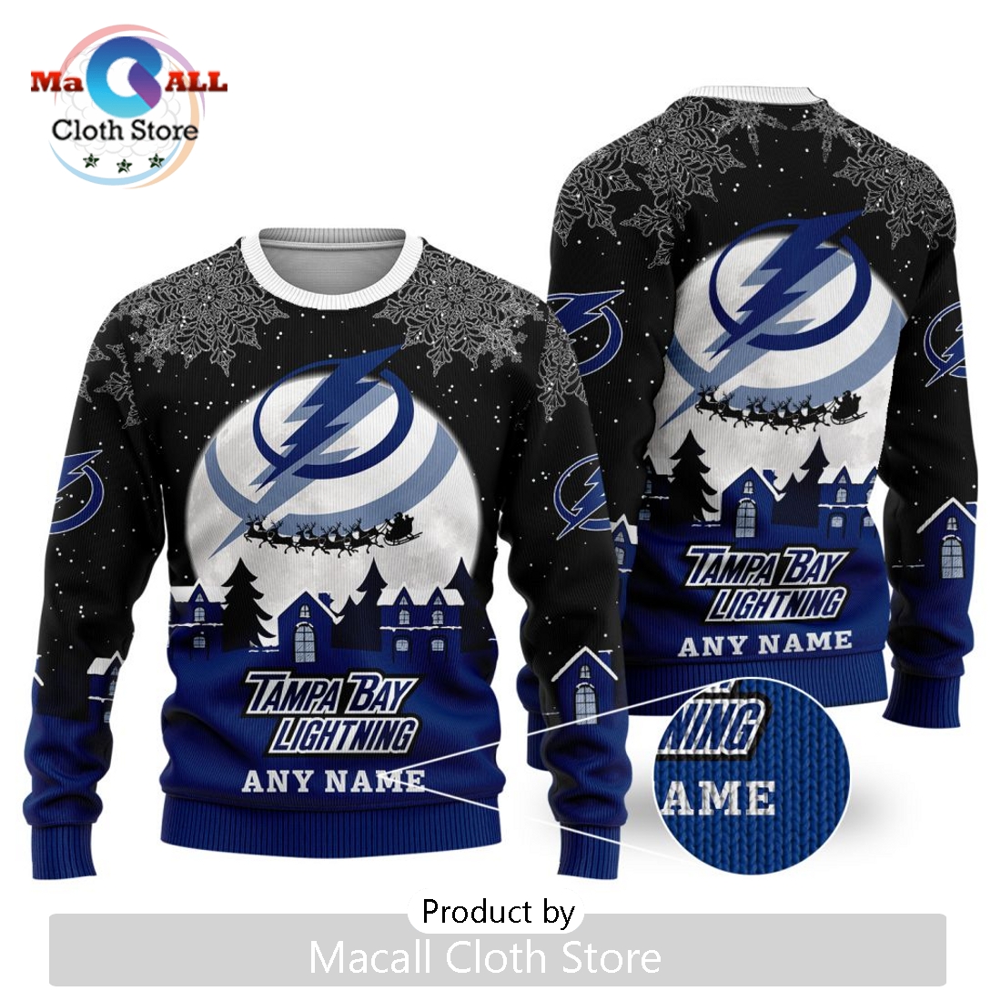 NHL Tampa Bay Lightning 2024 Christmas Sweater