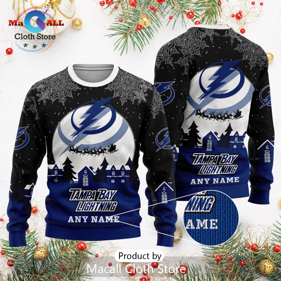 NHL Tampa Bay Lightning 2024 Christmas Sweater