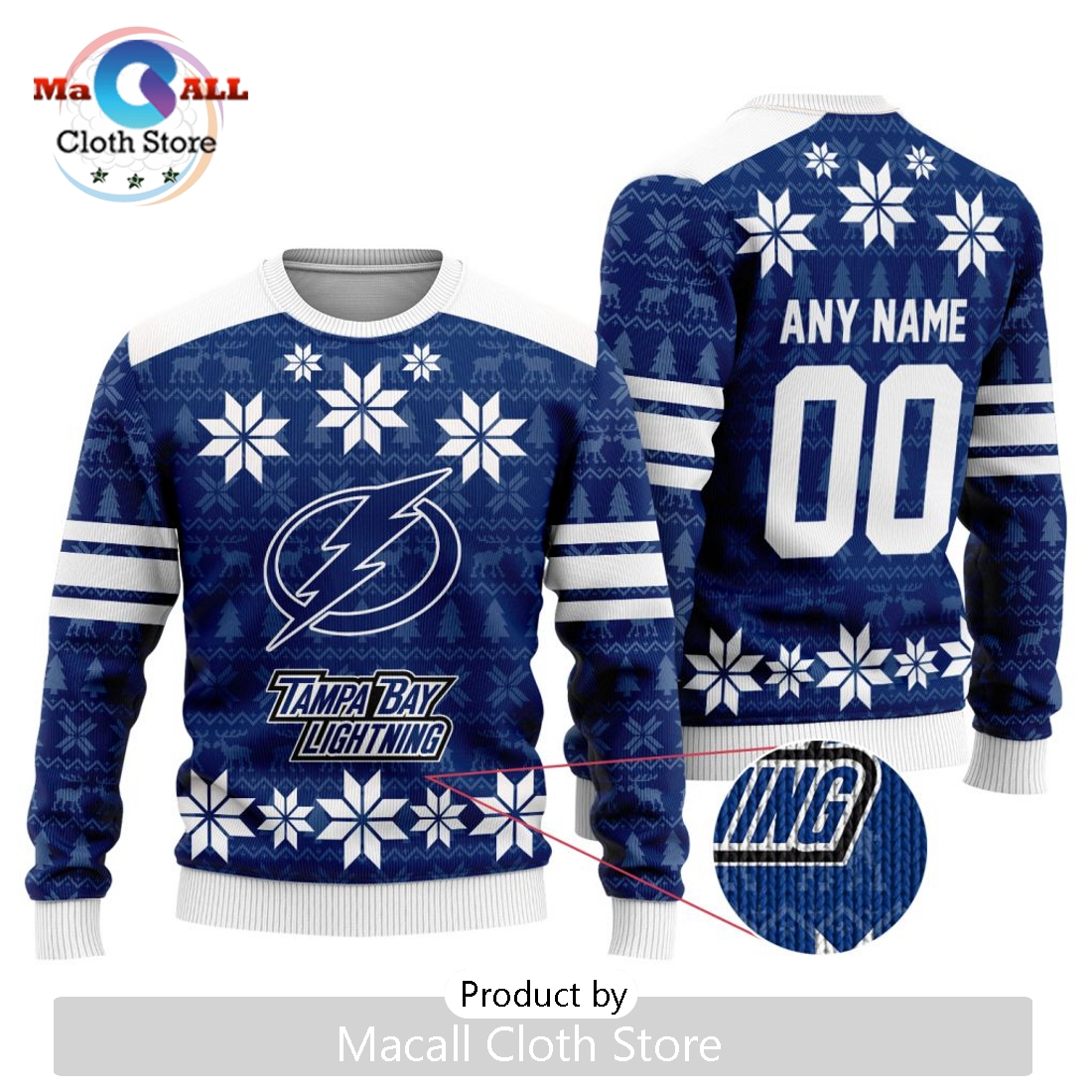 NHL Tampa Bay Lightning 2024 Ugly Sweater For Christmas