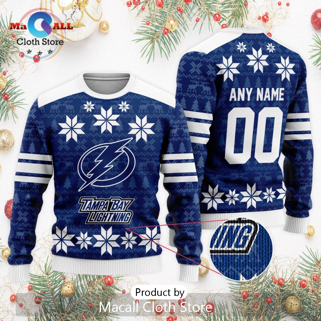 NHL Tampa Bay Lightning 2024 Ugly Sweater For Christmas