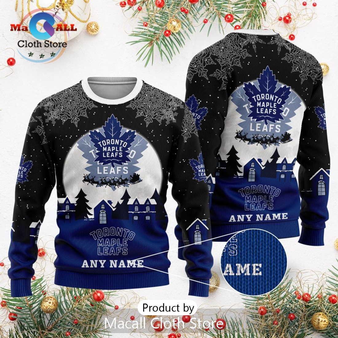 NHL Toronto Maple Leafs 2024 Christmas Sweater