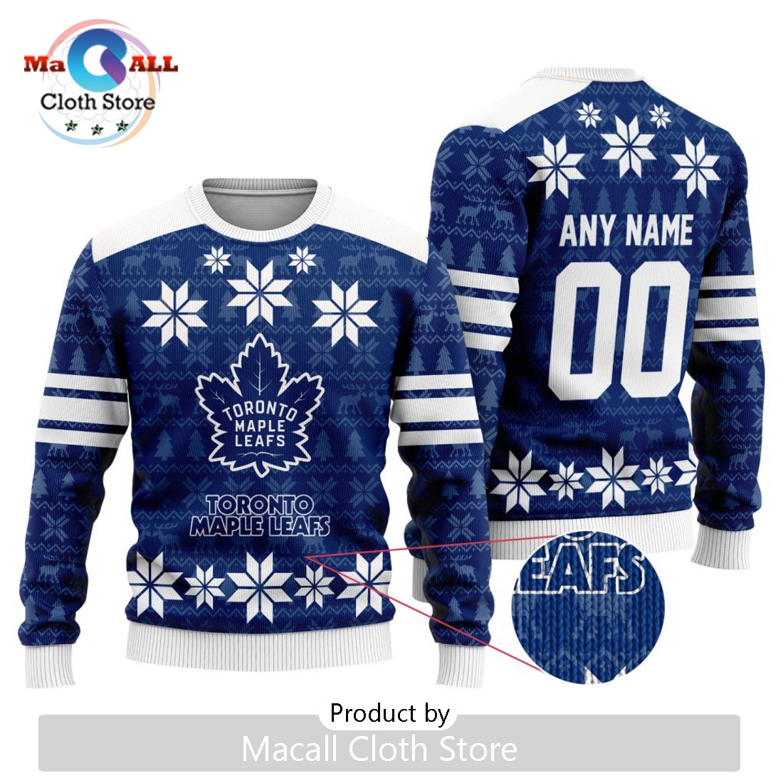 NHL Toronto Maple Leafs 2024 Ugly Sweater For Christmas
