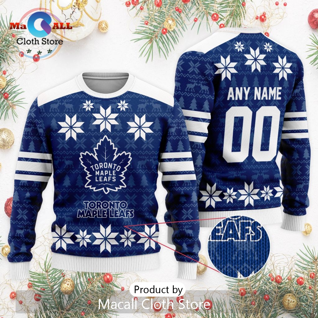 NHL Toronto Maple Leafs 2024 Ugly Sweater For Christmas