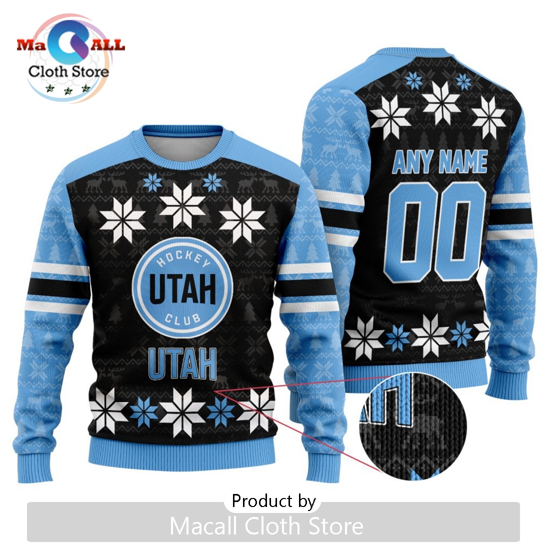 NHL Utah Hockey Club 2024 Ugly Sweater For Christmas