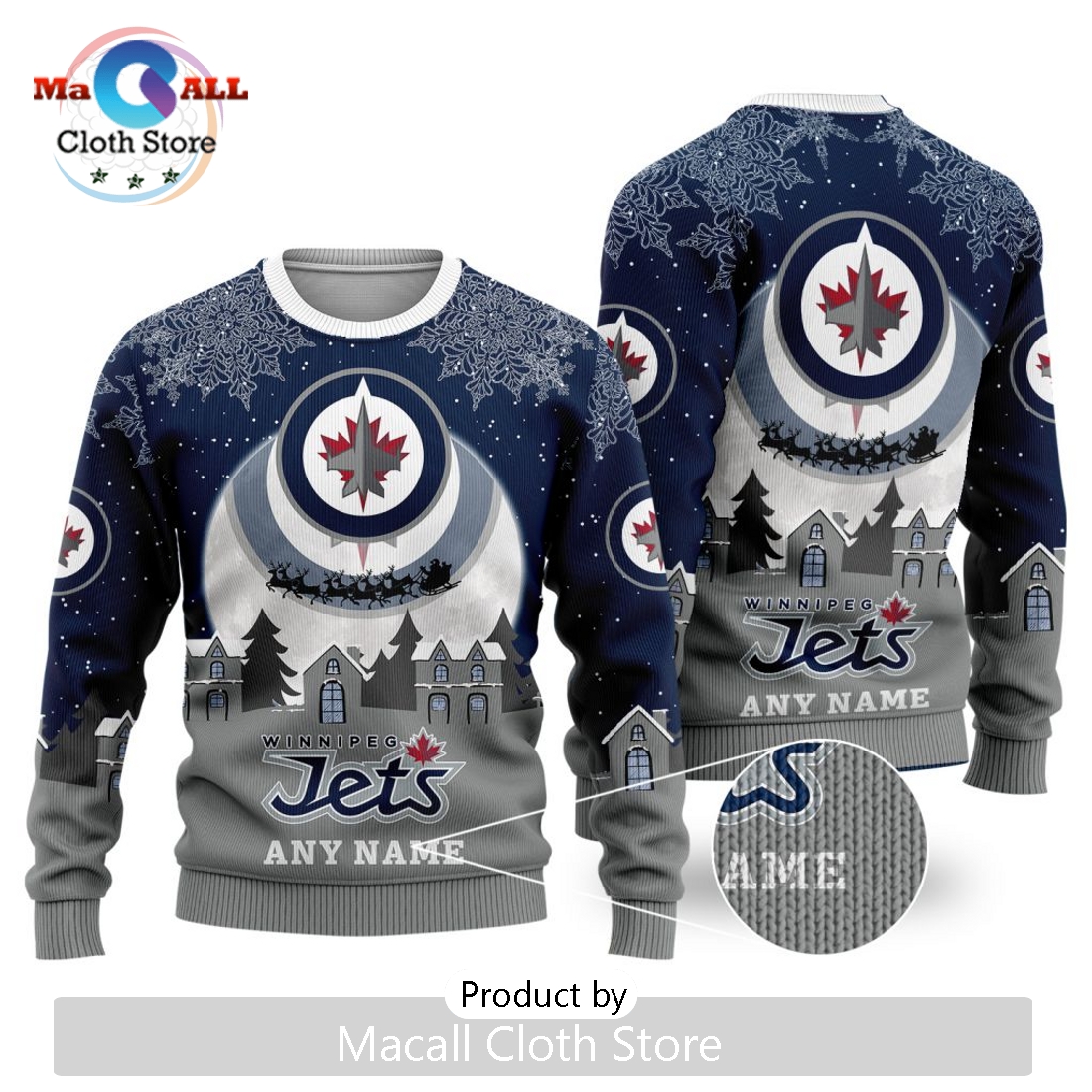 NHL Winnipeg Jets 2024 Christmas Sweater