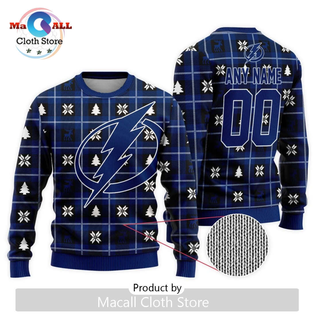 NHL Tampa Bay Lightning 2024 Ugly Sweater For Christmas