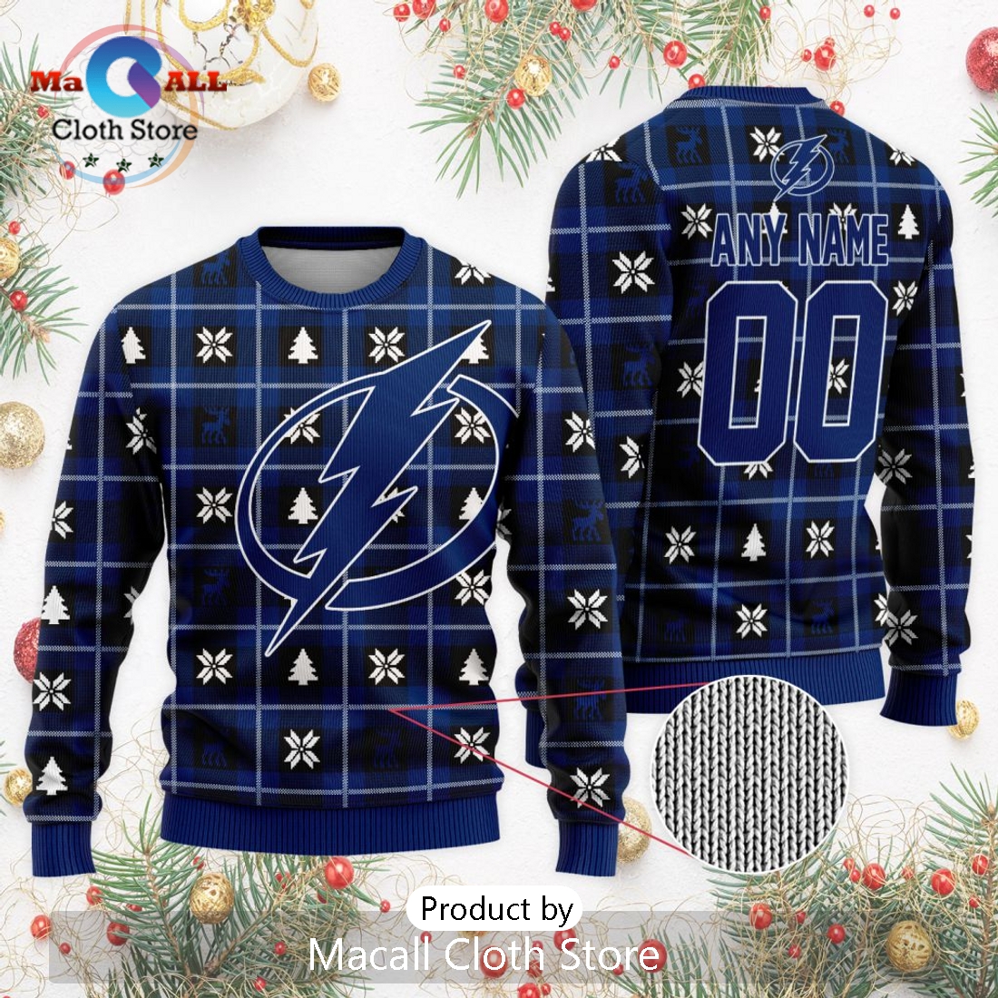 NHL Tampa Bay Lightning 2024 Ugly Sweater For Christmas