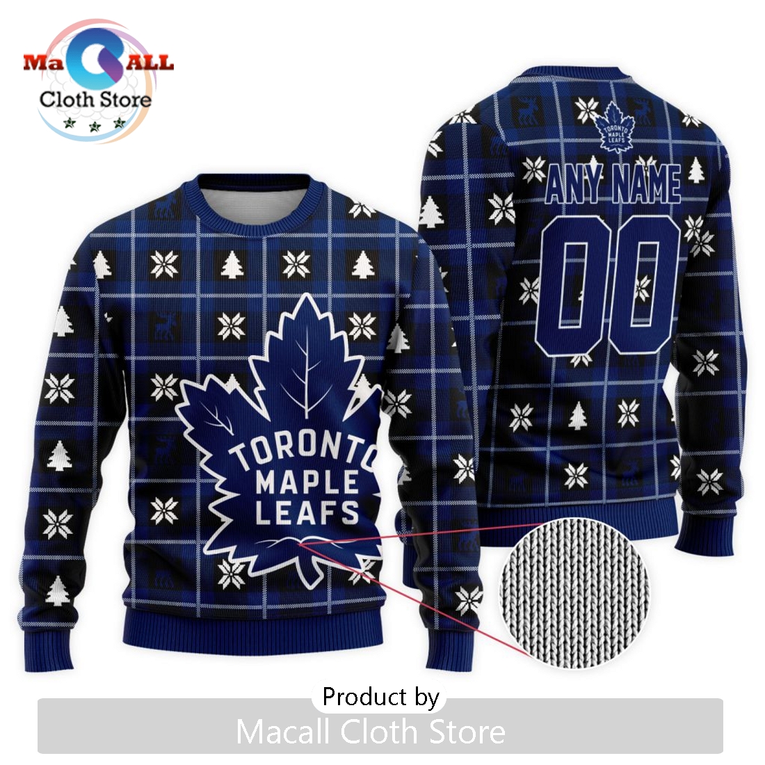 NHL Toronto Maple Leafs 2024 Ugly Sweater For Christmas