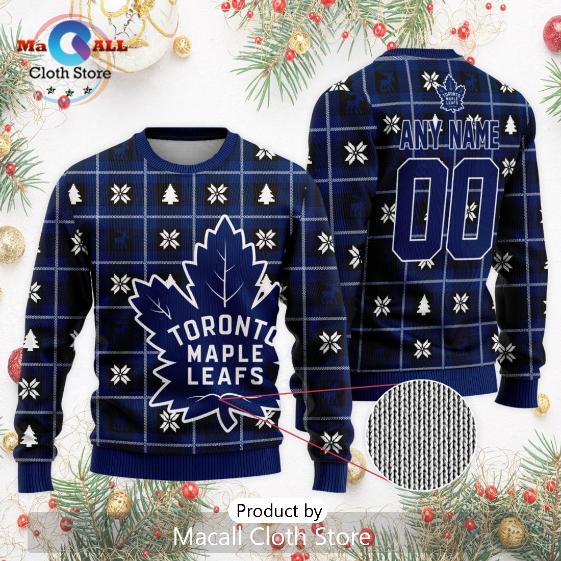 NHL Toronto Maple Leafs 2024 Ugly Sweater For Christmas