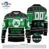 Personalized NBA Atlanta Hawks 2024 Christmas Ugly Sweater
