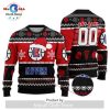 Personalized NBA Los Angeles Lakers 2024 Christmas Ugly Sweater