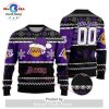 Personalized NBA Los Angeles Clippers 2024 Christmas Ugly Sweater