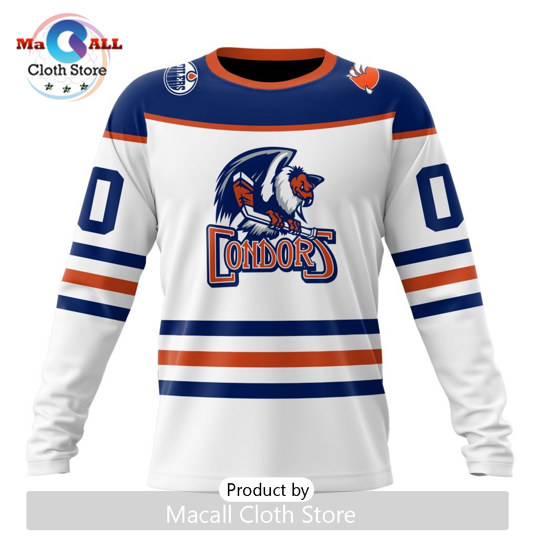 AHL Bakersfield Condors Personalized 2024 Away Kits Hoodie