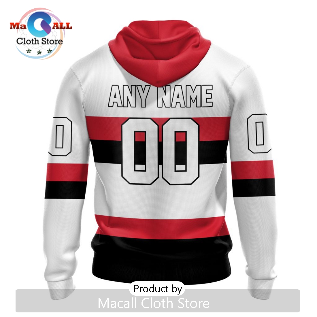 AHL Belleville Senators Personalized 2024 Away Kits Hoodie