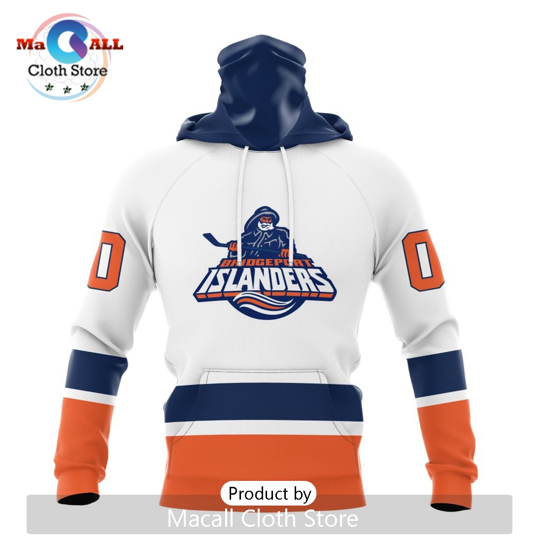 AHL Bridgeport Islanders Personalized 2024 Away Kits Hoodie