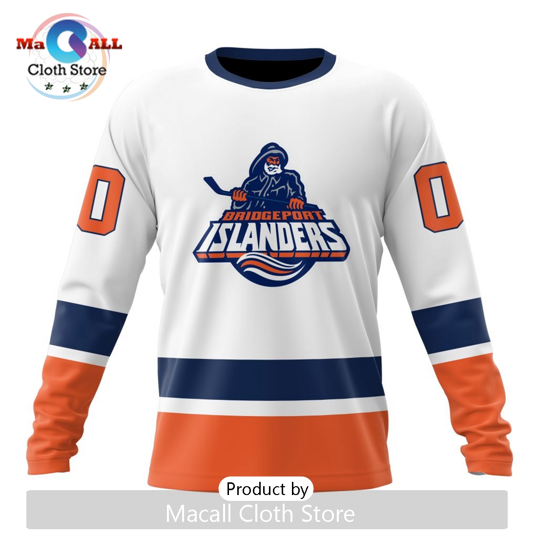 AHL Bridgeport Islanders Personalized 2024 Away Kits Hoodie