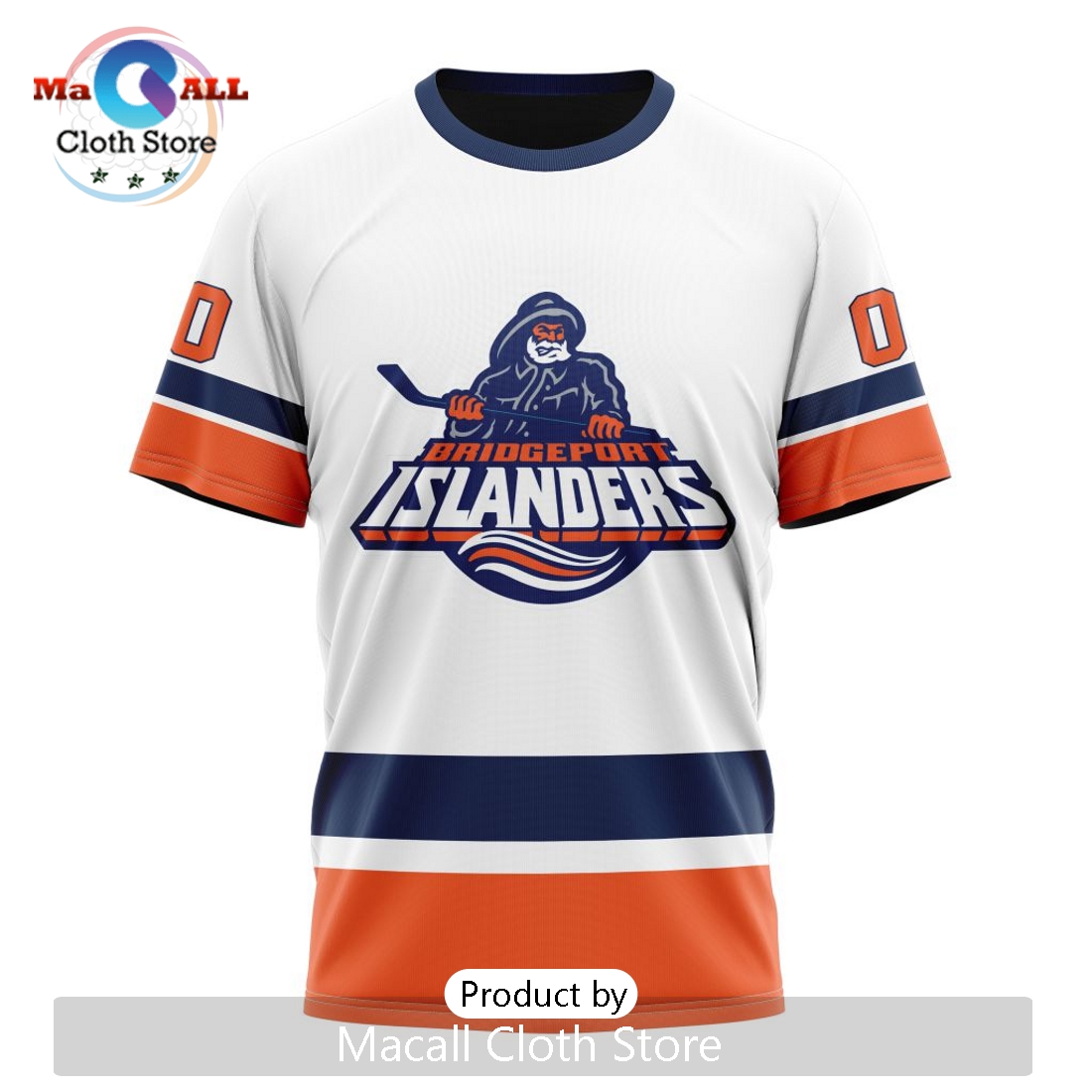 AHL Bridgeport Islanders Personalized 2024 Away Kits Hoodie