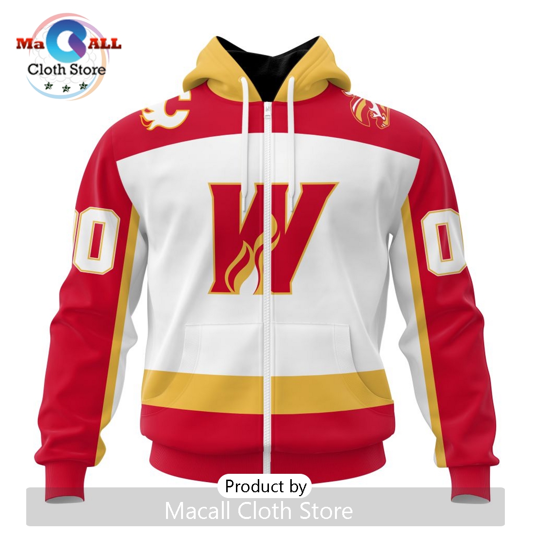 AHL Calgary Wranglers Personalized 2024 Away Kits Hoodie