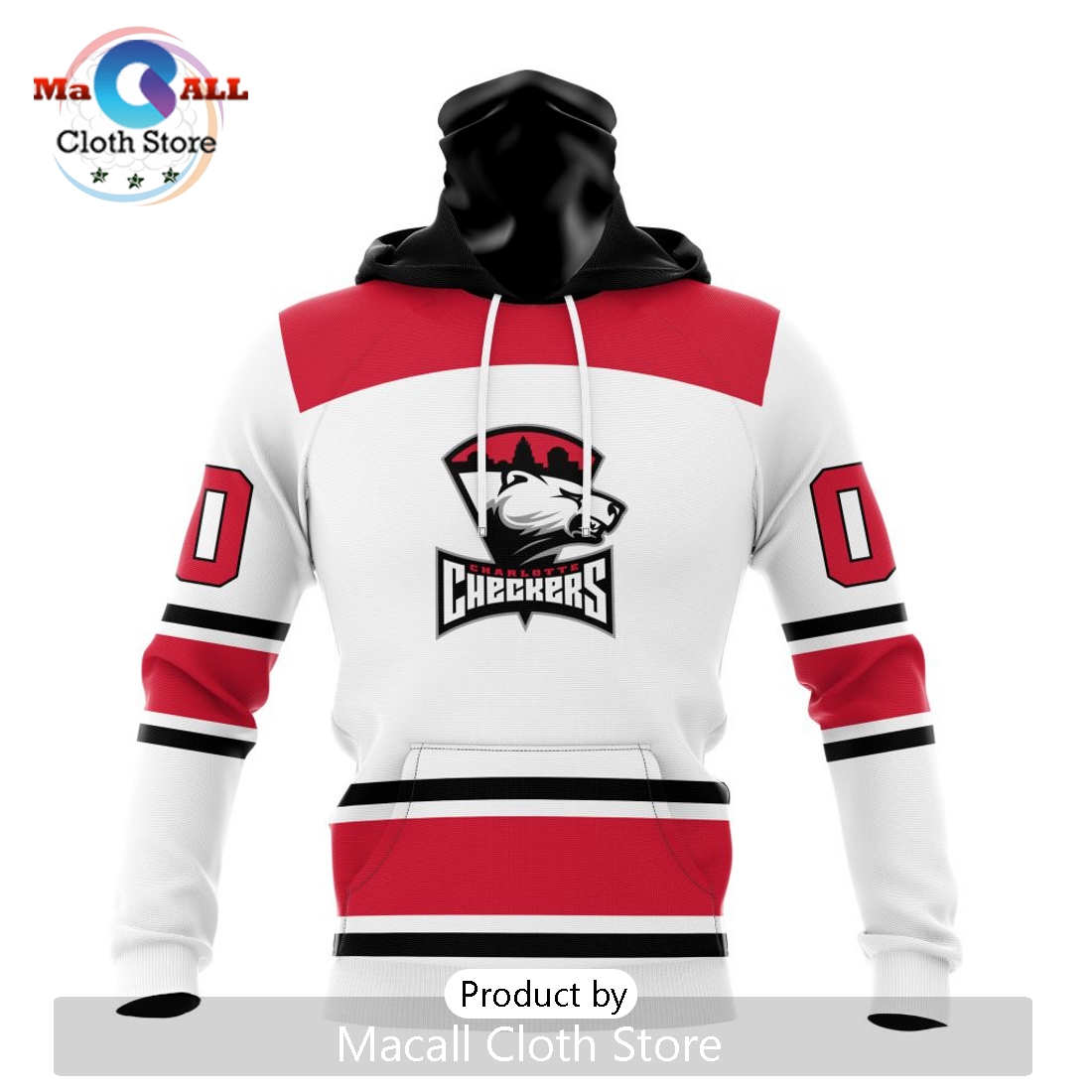 AHL Charlotte Checkers Personalized 2024 Away Kits Hoodie