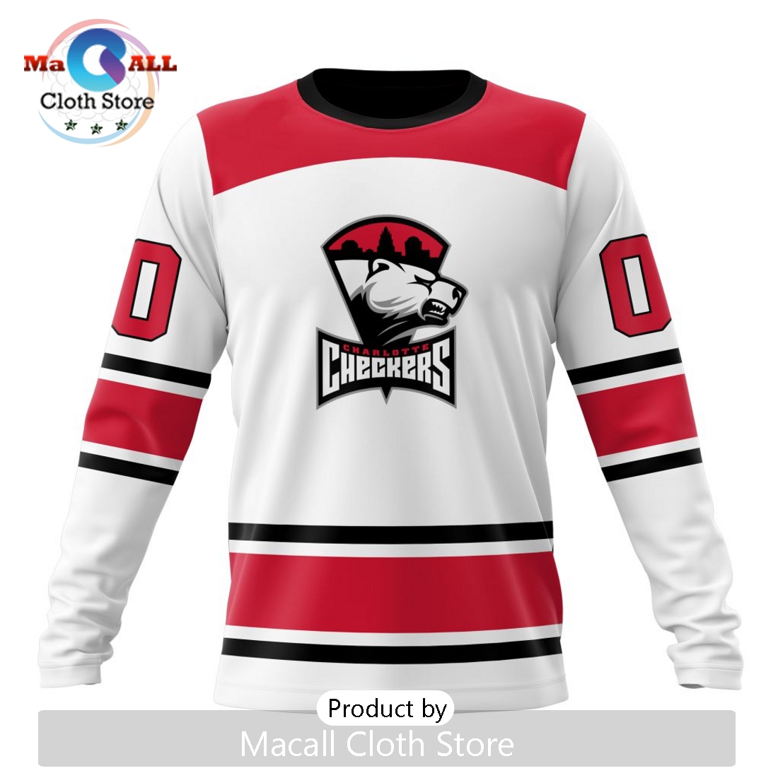 AHL Charlotte Checkers Personalized 2024 Away Kits Hoodie