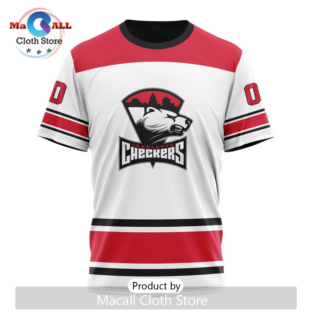 AHL Charlotte Checkers Personalized 2024 Away Kits Hoodie
