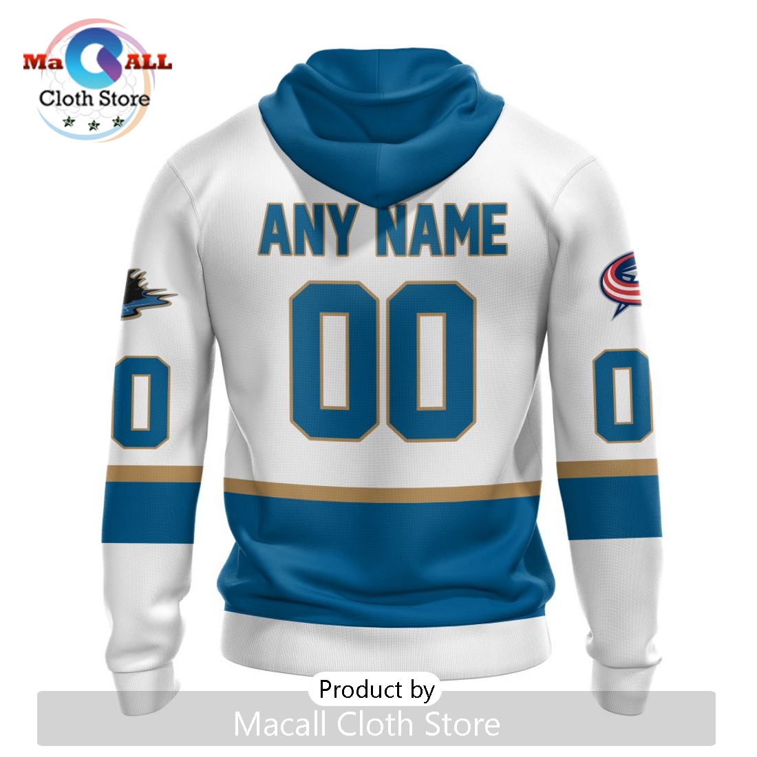 AHL Cleveland Monsters Personalized 2024 Away Kits Hoodie