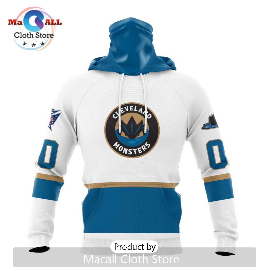 AHL Cleveland Monsters Personalized 2024 Away Kits Hoodie