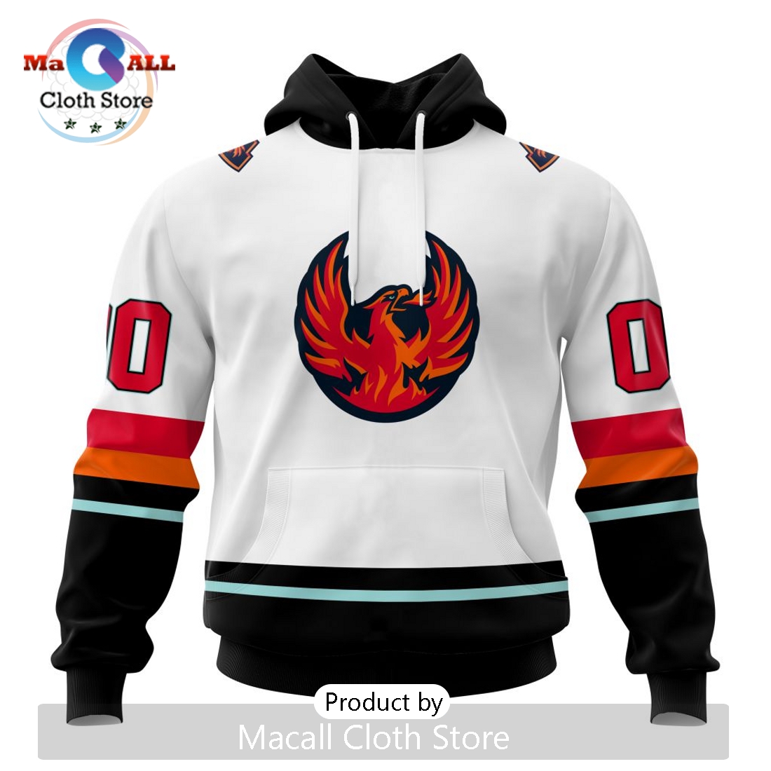 AHL Coachella Valley Firebirds Personalized 2024 Away Kits Hoodie