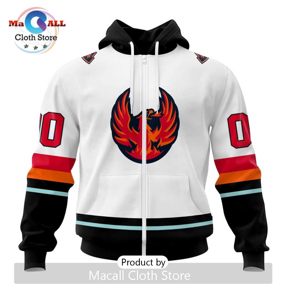AHL Coachella Valley Firebirds Personalized 2024 Away Kits Hoodie