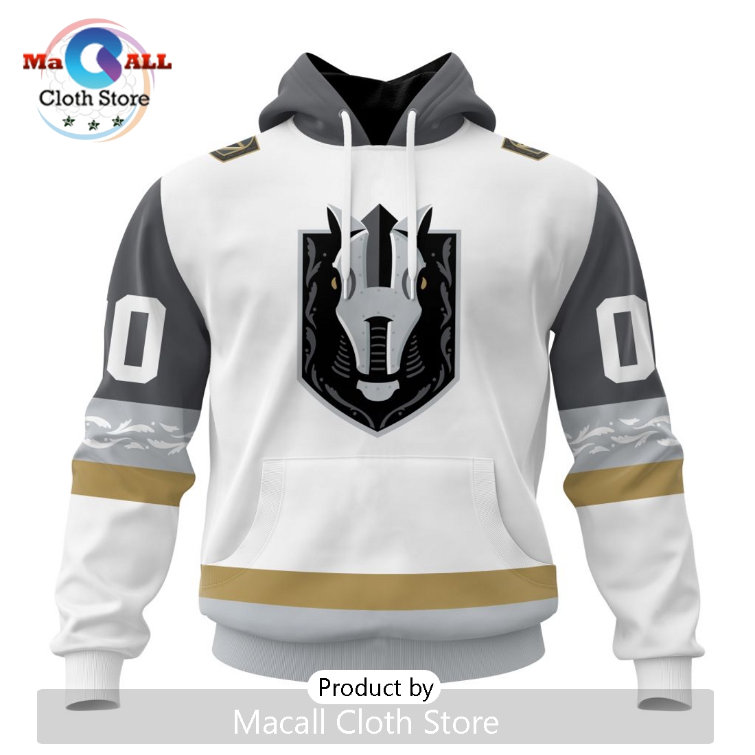 AHL Henderson Silver Knights Personalized 2024 Away Kits Hoodie