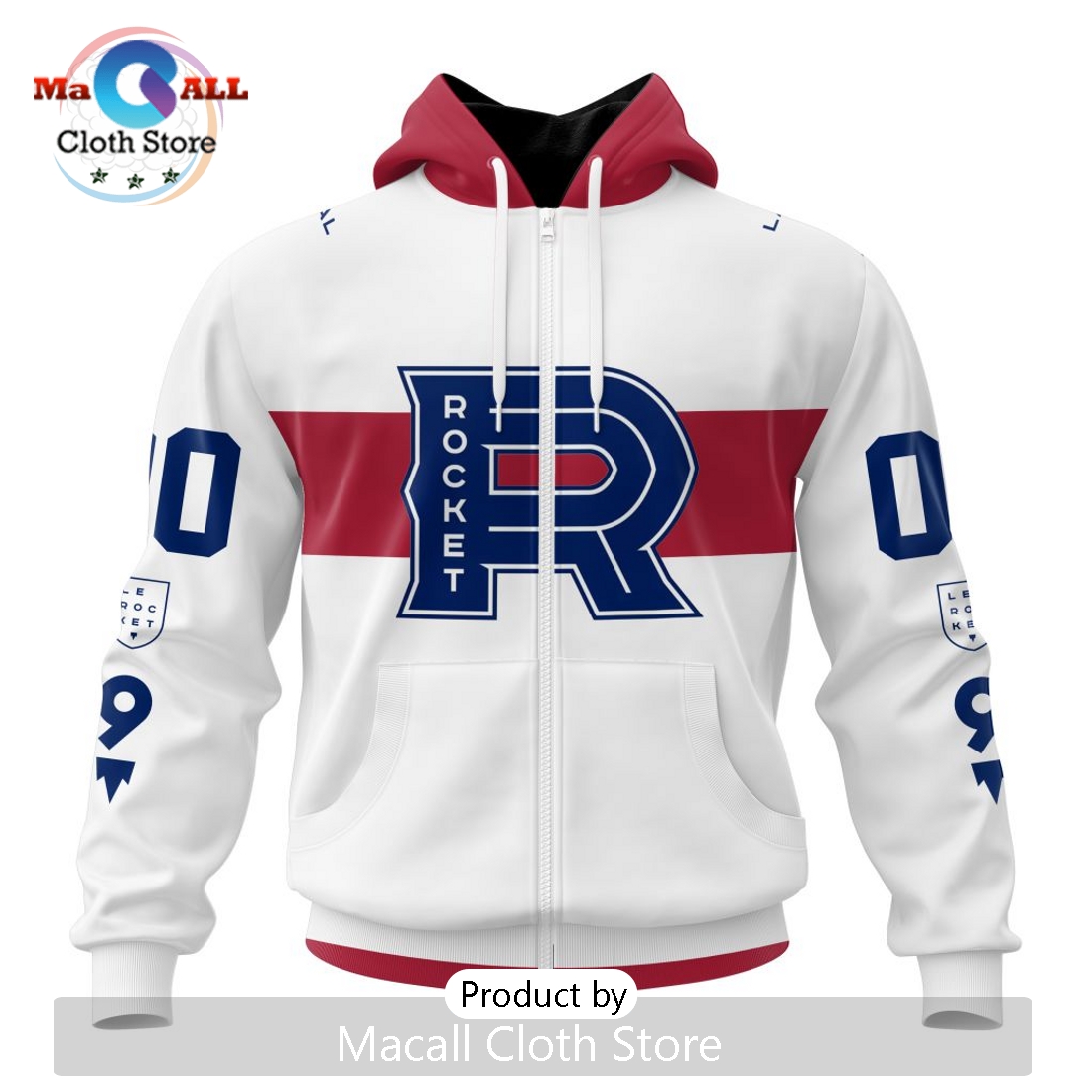 AHL Laval Rocket Personalized 2024 Away Kits Hoodie