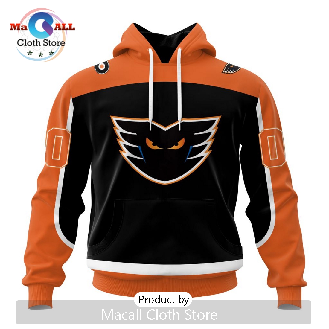 AHL Lehigh Valley Phantoms Personalized 2024 Away Kits Hoodie
