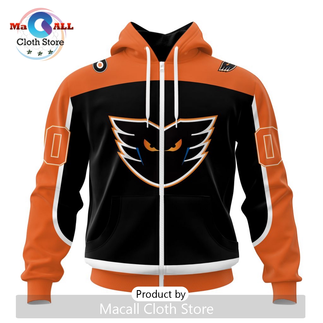 AHL Lehigh Valley Phantoms Personalized 2024 Away Kits Hoodie