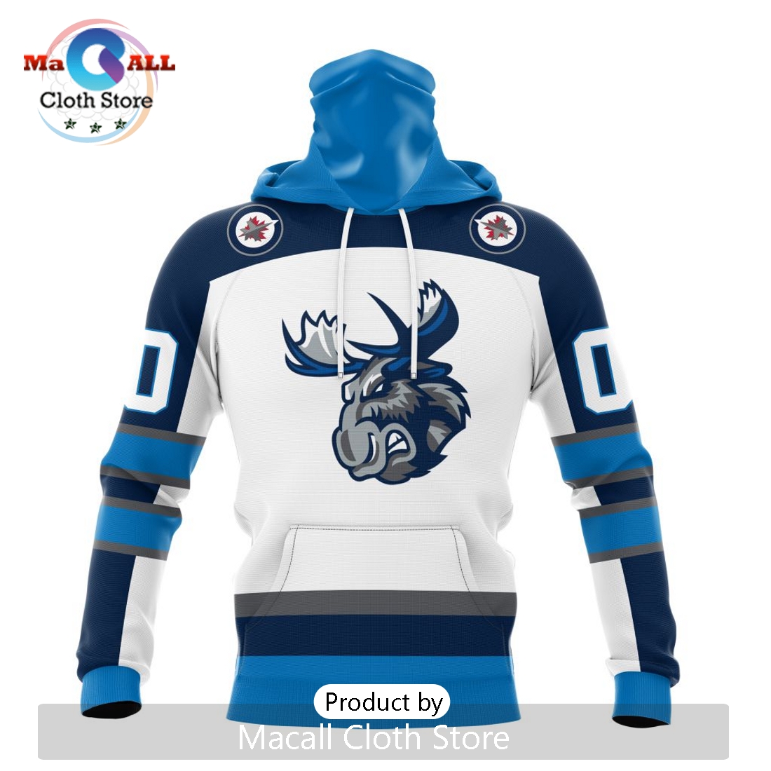 AHL Manitoba Moose Personalized 2024 Away Kits Hoodie