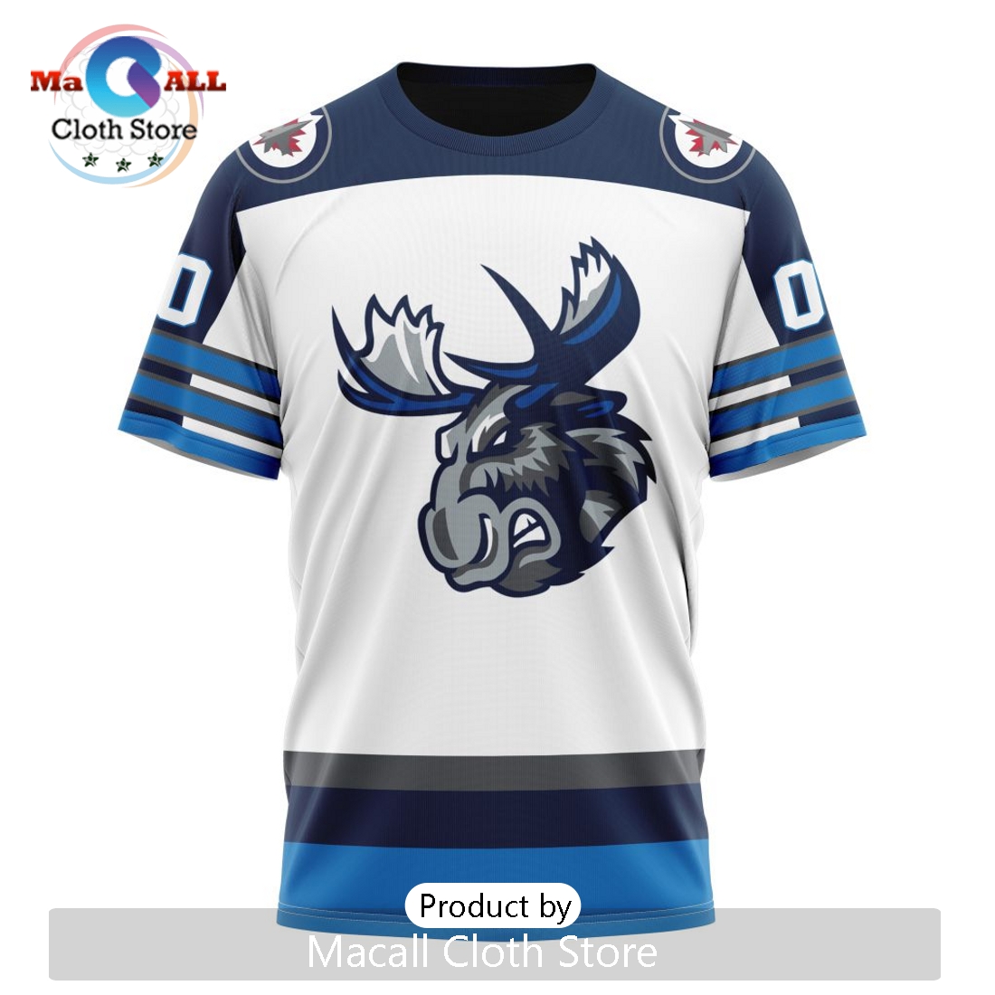 AHL Manitoba Moose Personalized 2024 Away Kits Hoodie