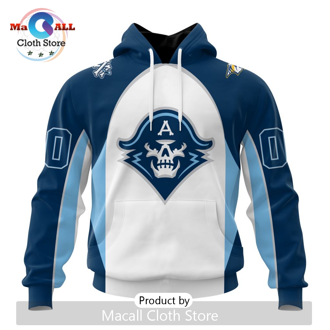AHL Milwaukee Admirals Personalized 2024 Away Kits Hoodie