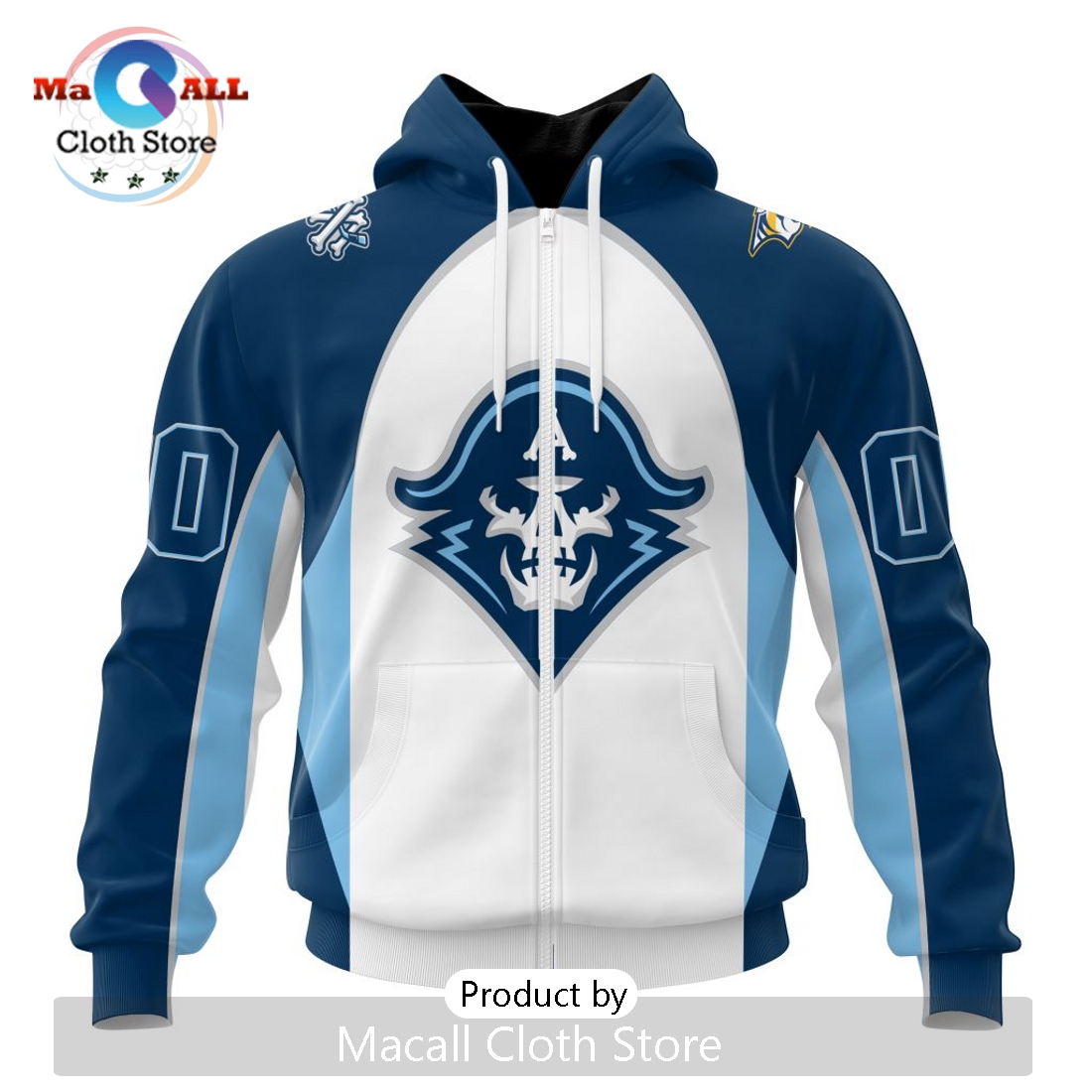 AHL Milwaukee Admirals Personalized 2024 Away Kits Hoodie