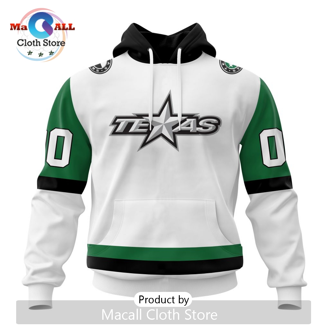 AHL Texas Stars Personalized 2024 Away Kits Hoodie