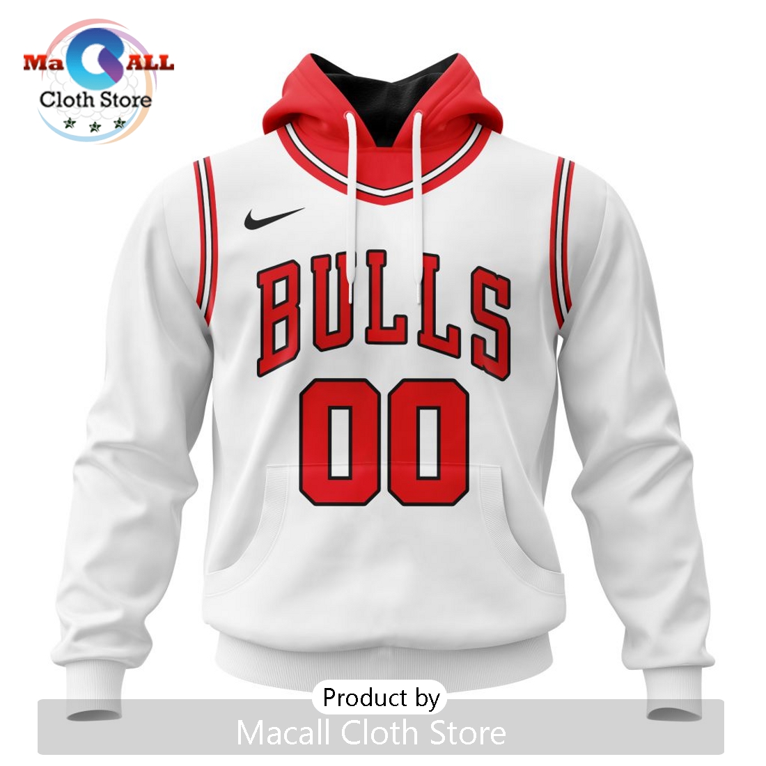 NBA Chicago Bulls Personalized 2025 Association Kits Hoodie