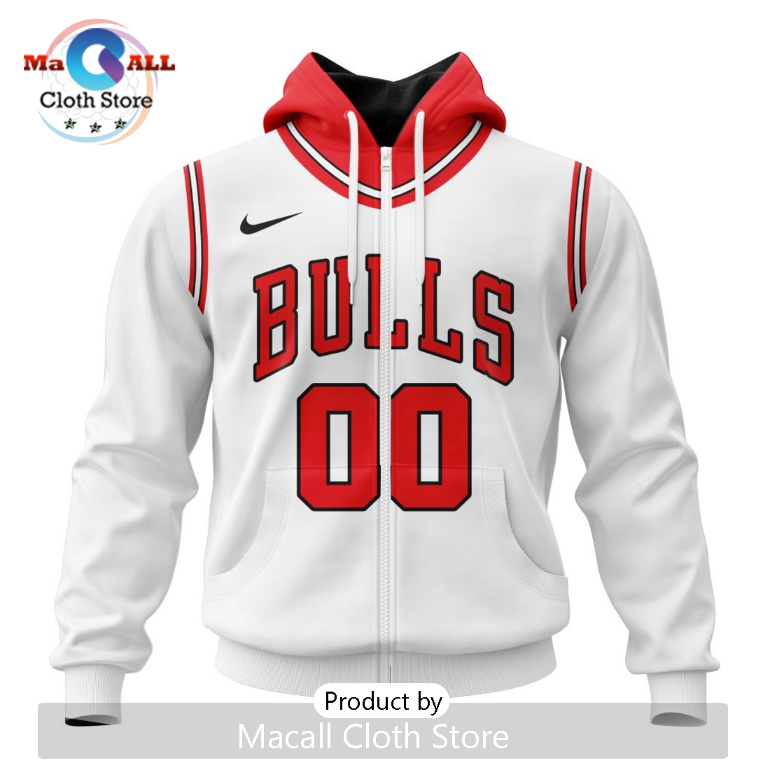 NBA Chicago Bulls Personalized 2025 Association Kits Hoodie