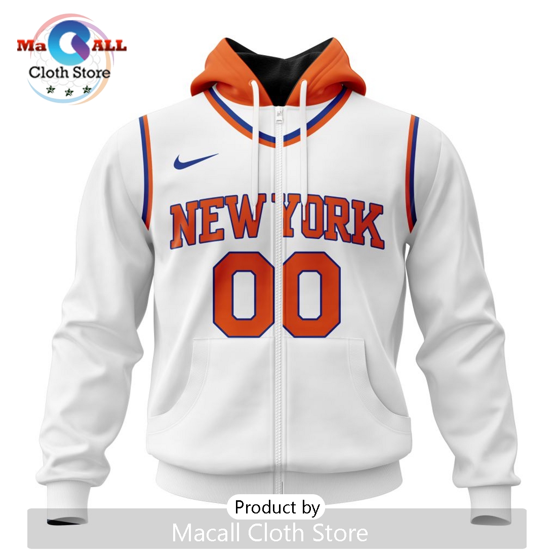 NBA New York Knicks Personalized 2025 Association Kits Hoodie